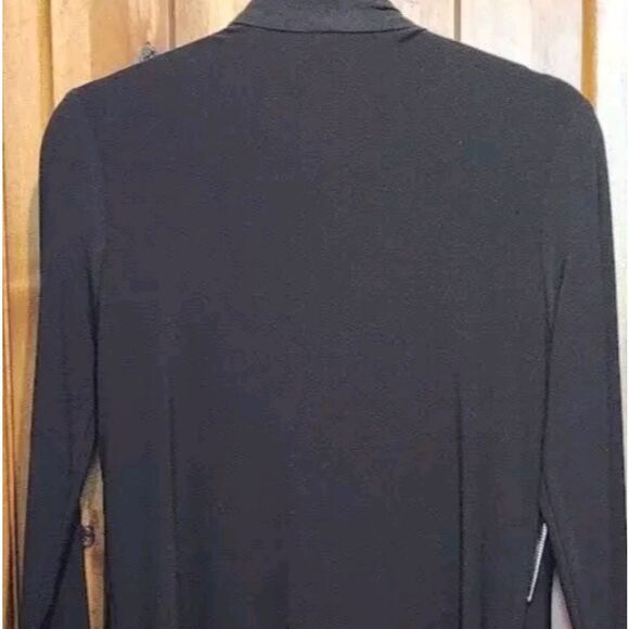 JOSEPH RIBCOFF BLACK ASYMETRICAL TUNIC/MINI DRESS - Picture 4 of 13